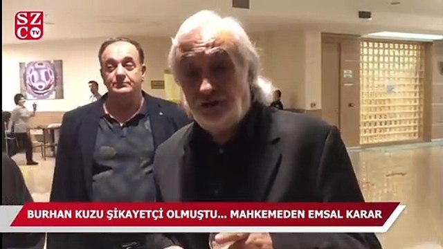 Burhan Kuzu şikayetçi olmuştu... Mahkemeden emsal karar!