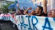 Cosenza - Salvini contestato: 