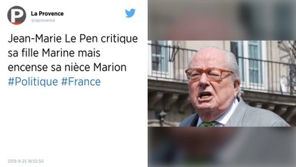 Jean-Marie Le Pen critique Marine et encense Marion, dans le 2e tome de ses mémoires