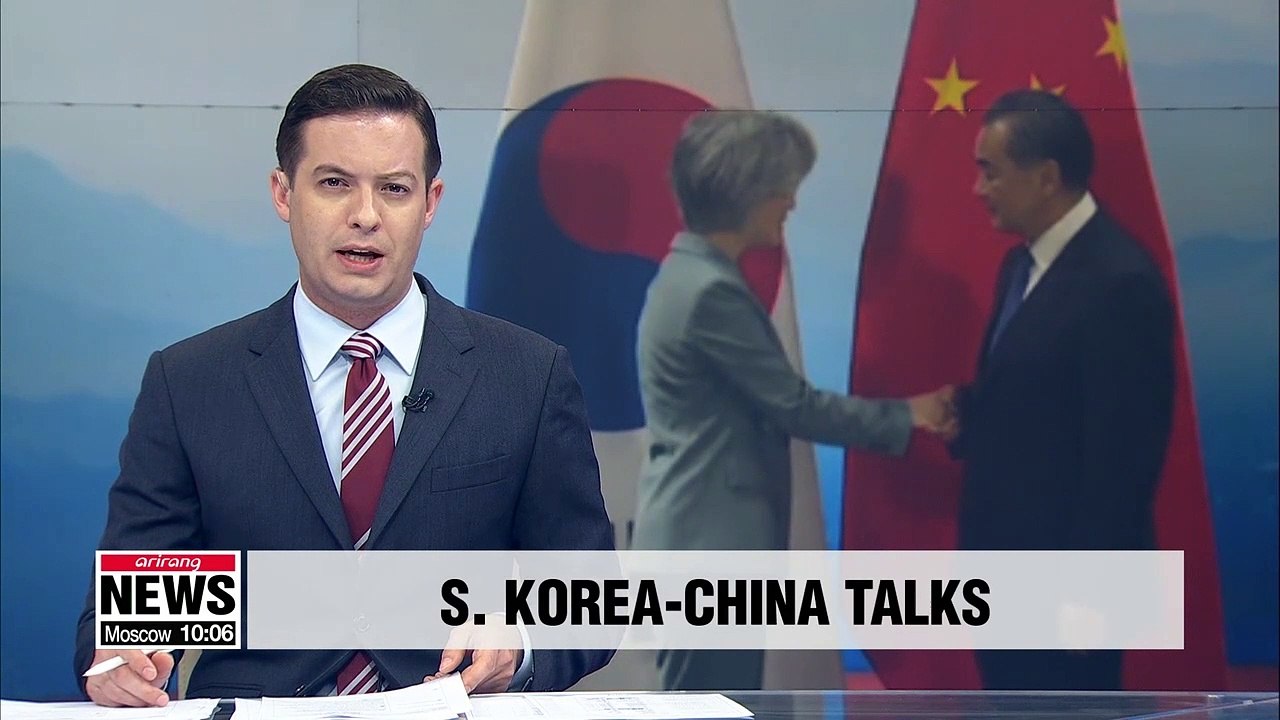 Seoul's FM Kang meets Chinese counterpart in New York for talks on N. Korea cooperation