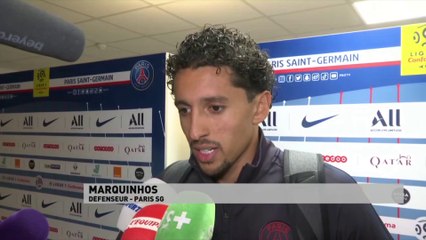 Marquinhos : "Il faut garder le haut niveau"