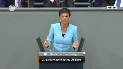 Sahra-Wagenknecht: Die echten Klimasünder heranziehen statt Verbraucher abkassieren!
