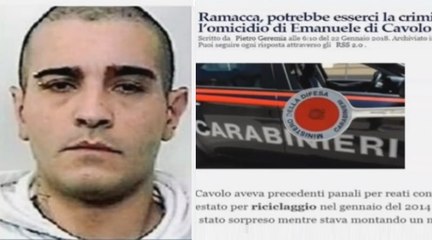 Ramacca (CT) - Arrestati due uomini per l'omicidio di Saddam (26.09.19)