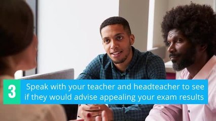 What to do if you don't get the grades you were expecting