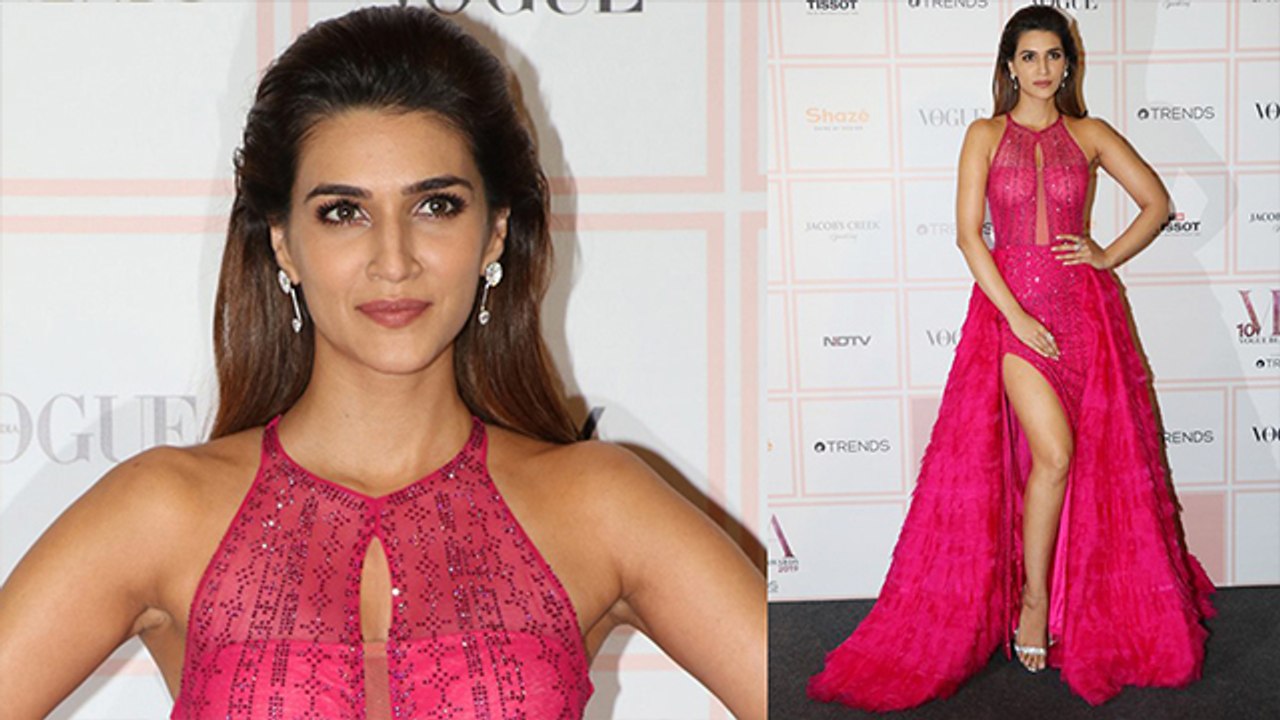 Vogue Beauty Awards 2019 : Kriti Sanon looks Fairy in pink gown | Boldsky