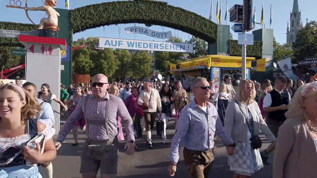 Oktoberfest 2019 opening in Munich