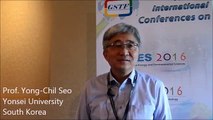 Prof. Yong Chil Seo at SEES Conference 2016 by GSTF Singapore