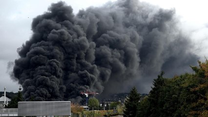 Incendie Rouen : « C'est forcément toxique, on est très inquiets »