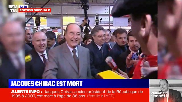 Jacques Chirac, un président connu pour son amour de la gastronomie