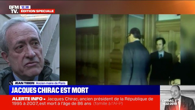 Jean Tiberi décrit Jacques Chirac comme un homme politique déterminé et combatif