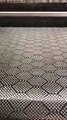 Hexagonal Weave Carbon-Kevlar Hybrid Fabric