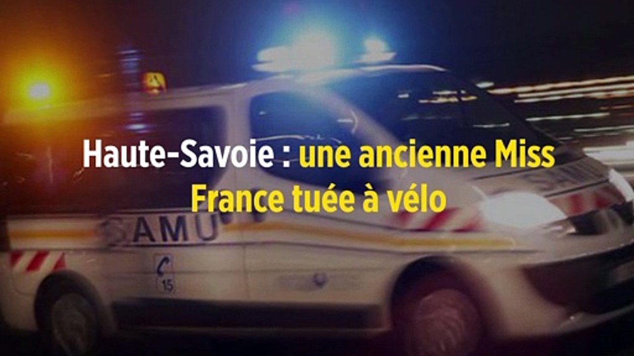 Haute-Savoie : une ancienne Miss France tuée à vélo