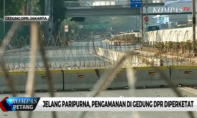 Jelang Paripurna, Pengamanan di Gedung DPR Diperketat