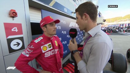 Grand Prix de Russie - Charles Leclerc un peu déçu de cette 3ème place