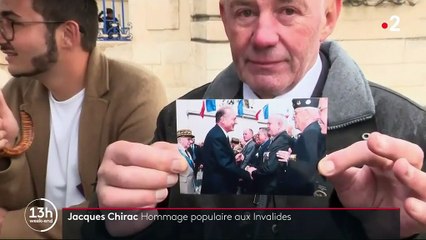 Jacques Chirac : hommage populaire aux Invalides