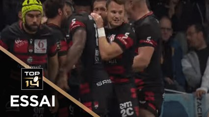 TOP 14 - Essai Thibaut REGARD 1 (LOU) - Racing 92 - Lyon - J5 - Saison 2019/2020