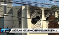 Rumah Penyanyi Religi Opick di Cakung Terbakar