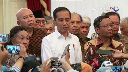 Pernyataan Lengkap Presiden Jokowi Soal UU KPK, RKUHP dan Demo Anarkis