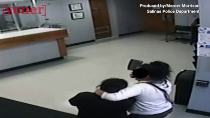 A Cleaver-Wielding Woman Takes Female Hostage Inside California Police Station