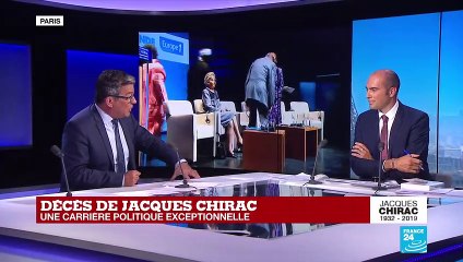 Décès de Jacques Chirac : "il a occupé le devant de la scène avec beaucoup de rebondissements"