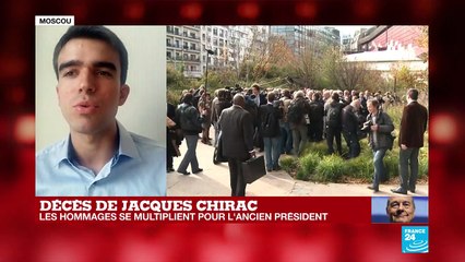 Décès de Jacques Chirac : Poutine salue un dirigeant "sage et visionnaire"