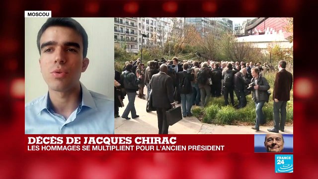 Décès de Jacques Chirac : Poutine salue un dirigeant sage et visionnaire