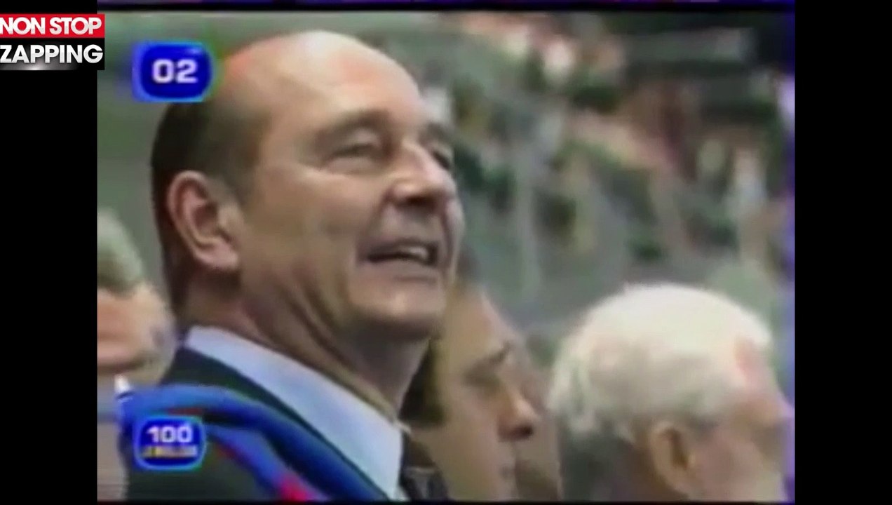 Jacques Chirac est décédé : quand le président faisait le buzz au Mondial 1998 (vidéo)