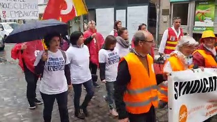 Les urgentistes en grève d’Épinal au contact du public