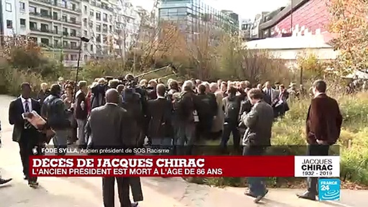 Décès de Jacques Chirac : il était "sincère et entier" avec l'Afrique