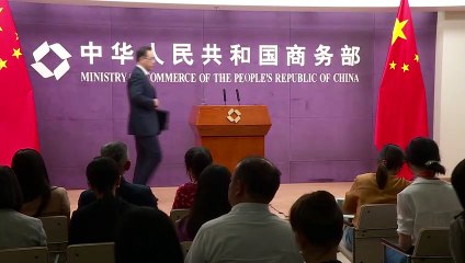 China afirma que compró cantidades "considerables" de carne de cerdo y soja a EEUU