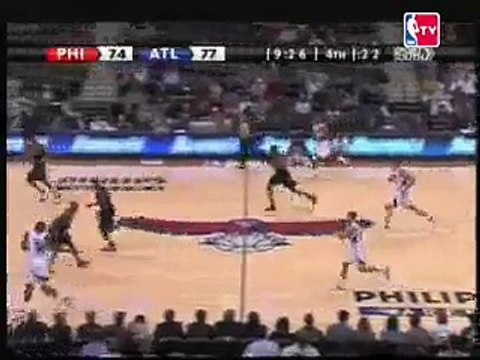 Josh Smith as he finds Josh Childress