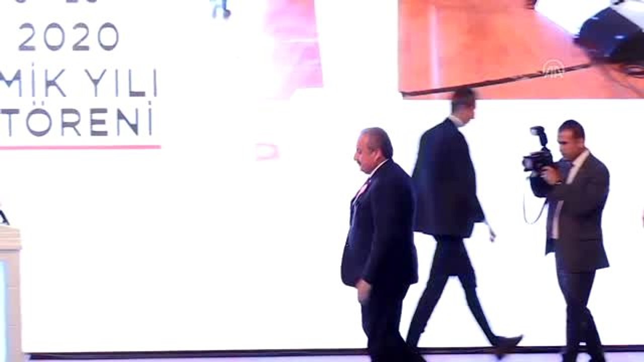 TBMM Başkanı Şentop, Ankara Hacı Bayram Veli Üniversitesi akademik yıl açılışına katıldı