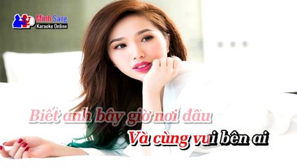 Karaoke - Baby Xin Anh Đừng Quay Gót - Bảo Thy