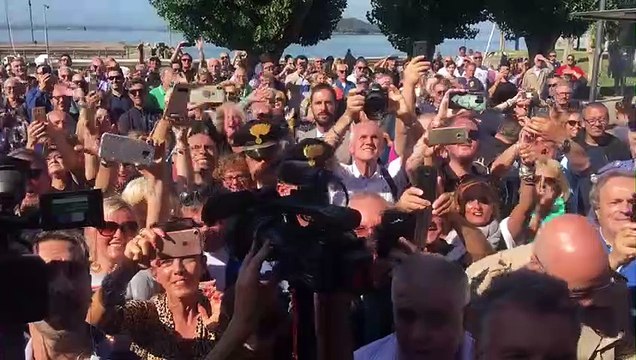 Salvini con i pescatori del Lago Trasimeno: Questi sono i sondaggi (26.09.19)