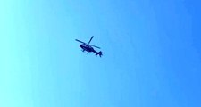 Avcılar'da polis helikopteri deprem sonrası hasar incelemesi yaptı