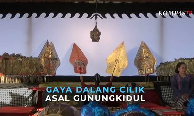 Gaya Dalang Cilik Asal Gunungkidul Yogyakarta