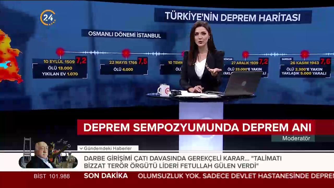İstanbul'da 5.8'lik deprem