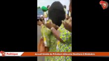 Accueil timide du Président Alassane Ouattara à Dimbokro