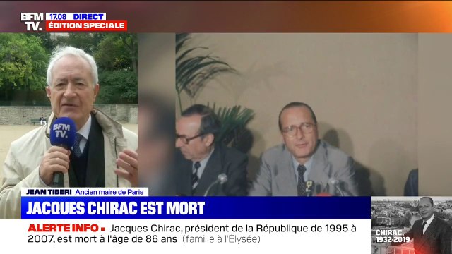 Jacques Chirac était reconnu comme un maire exceptionnel , déclare Jean Tiberi, ancien maire de Paris