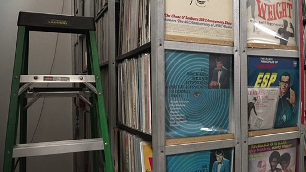 Armazém em NY preserva discos de vinil na era d...