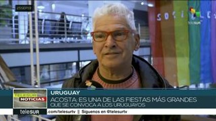 Uruguayos se preparan para la Marcha de la Diversidad