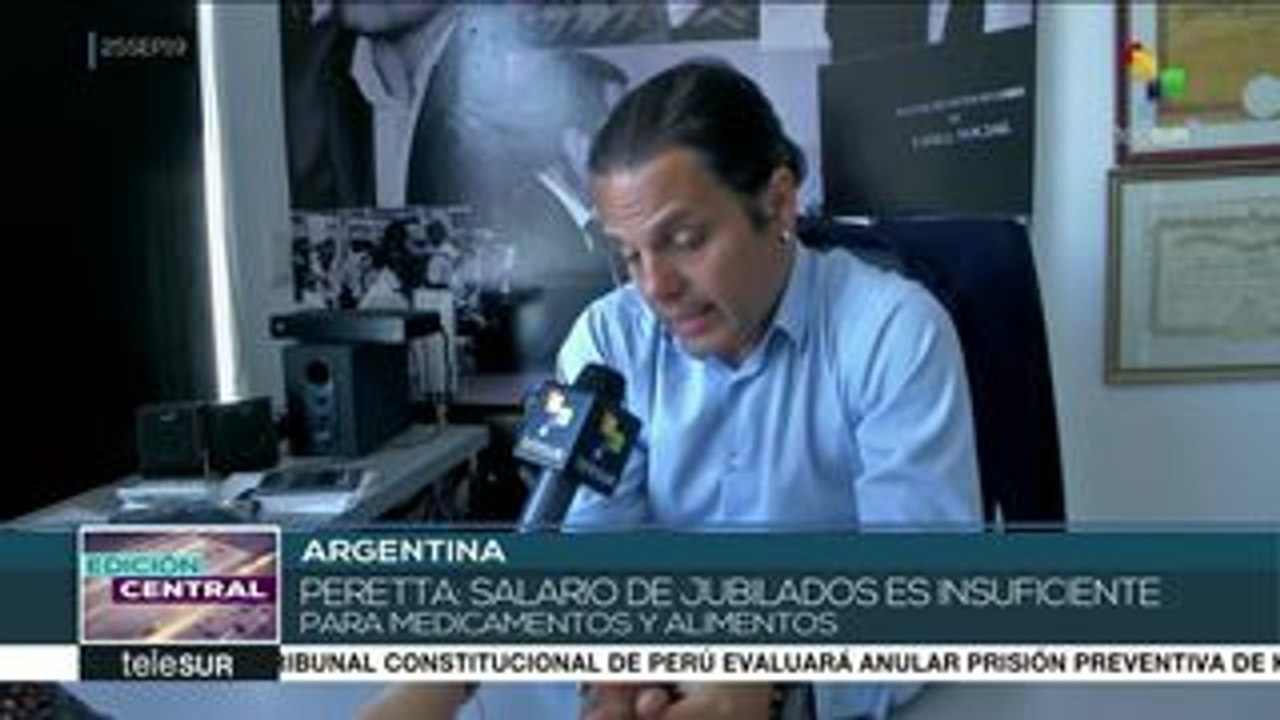 Argentina: jubilaciones, insuficientes para medicamentos y alimentos