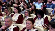 Ankara hacı bayram veli üniversitesi'nde öğrencilere ilk dersi tbmm başkanı şentop verdi
