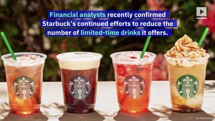 Starbucks Continues to Cut Back on Limited-Time Drinks