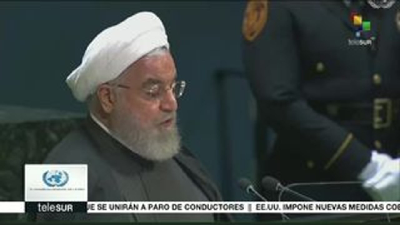 teleSUR Noticias: ONU: Hasan Rohaní invita a Coalición de la Esperanza