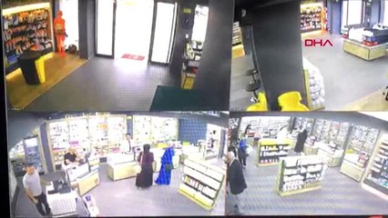 İstanbul-silivri'de eczanedeki deprem paniği kamerada