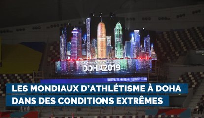 Les Mondiaux d’athlétisme à Doha dans des conditions extrêmes