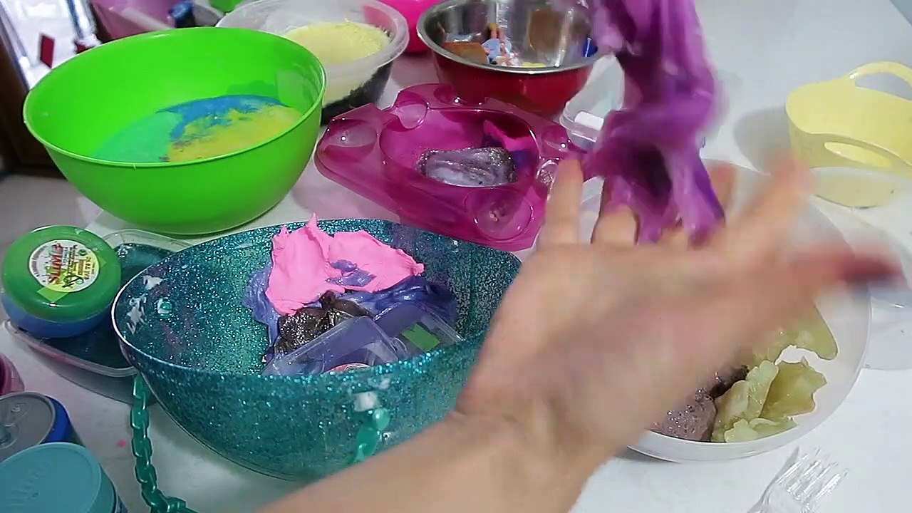 ALTIN KURU SLİME TAMİRİ İÇ SESİNLE NE BULDUYSAN AT DEV ÇÖPLÜK SLİME Bidünya Oyuncak