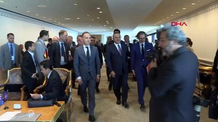 Çavuşoğlu, almanya dışişleri bakanı heiko mass ile görüştü