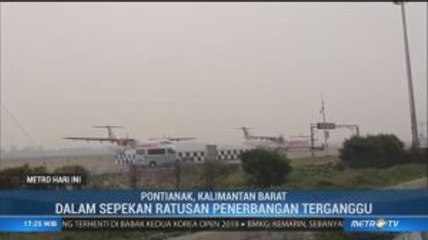 Terdampak Kabut Asap, Maskapai Penerbangan Merugi